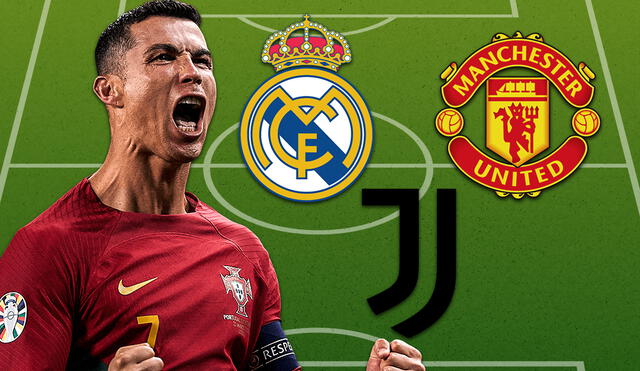 Cristiano Ronaldo jugó en Real Madrid, Juventus y Manchester United. Foto: composición de La República