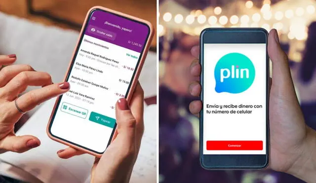 Yape y Plin informaron que la habilitación de transferencias será progresiva. Foto: Composición LR/Yape/Plin