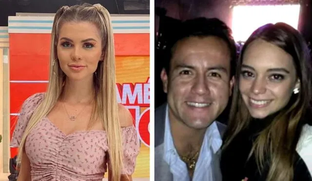 Brunella Horna pide un alto al fuego entre Richard Acuña y Camila Ganoza por el bien de su hija. Foto: composición LR/Brunella Horna/Instagram/captura/Magaly TV, la firme