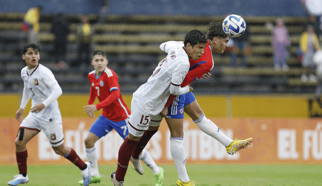 Venezuela sumó sus primeros 3 puntos en el hexagonal final del Sudamericano sub-17. Foto: Conmebol