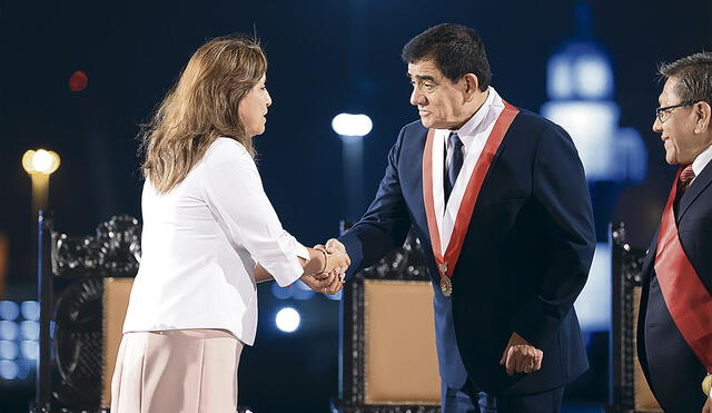 El Legislativo le otorgó la investidura al gabinete Otárola. Para entonces, ya se registraban pérdidas humanas en regiones del país. Foto: Presidencia