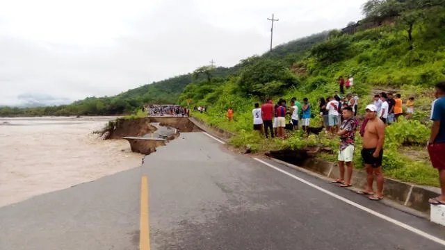 Recientes lluvias sedimentaron las vías principales de la sierra de Piura. Foto: COER Piura