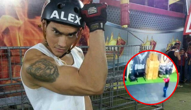 Sicarios asesinan a Álex "El León" Paredes en su gimnasio, en Milagro, Ecuador. Foto: Composición LR de Rocío Carvajal/TC Televisión/Difusión.