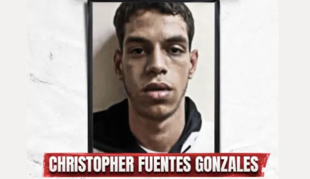 Christopher Joseph Fuentes Gonzales es buscado por los delitos de robo agravado, sicariato y banda criminal. Foto: composición La República