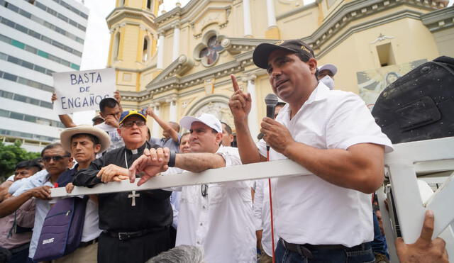 Autoridades regionales solicitan acciones concretas de parte del Ejecutivo. Foto: Gore Piura