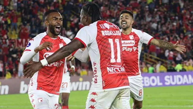 Santa Fe lidera la tabla del grupo G de la Sudamericana con 4 puntos. Foto: Twitter @SantaFe