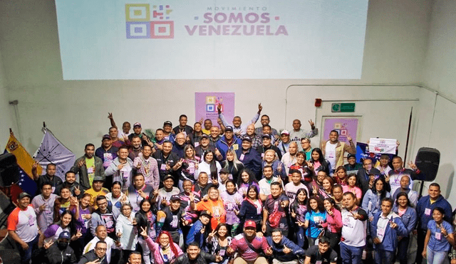 El Movimiento Somos Venezuela inició en junio de 2017. Foto: Twitter/MSomosVen