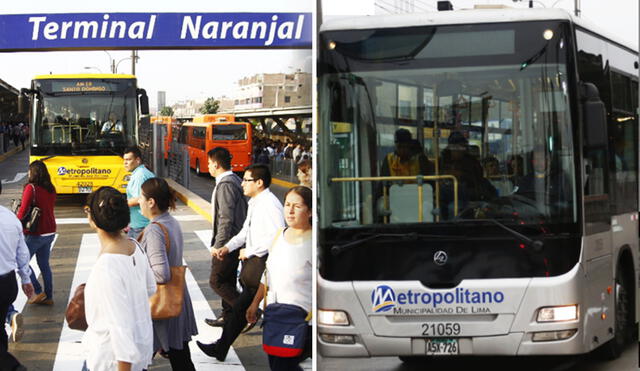 El expreso 10 partirá desde el terminal Naranjal y llegará hasta la estación Central. Foto: ATU