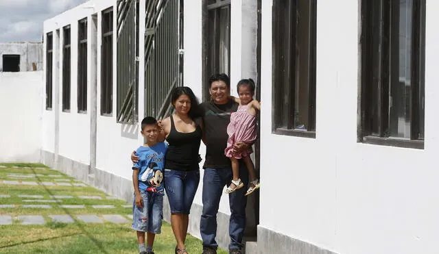 Bono Familiar Habitacional se otorga por una sola vez a los beneficiarios. Foto: MVCS