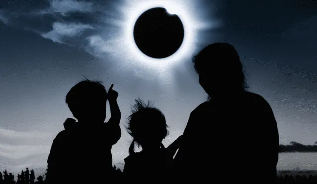 En la imagen, un eclipse solar total, cuando el satélite natural cubre por completo al Sol. Foto: Universidad de Washington