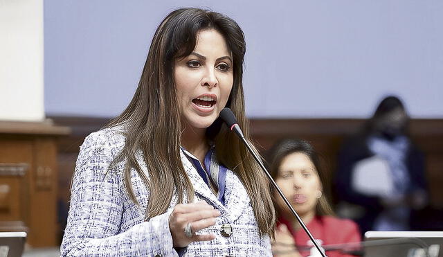 Avanza País. Patricia Chirinos también utilizó al Congreso como una agencia de empleos. Foto: difusión