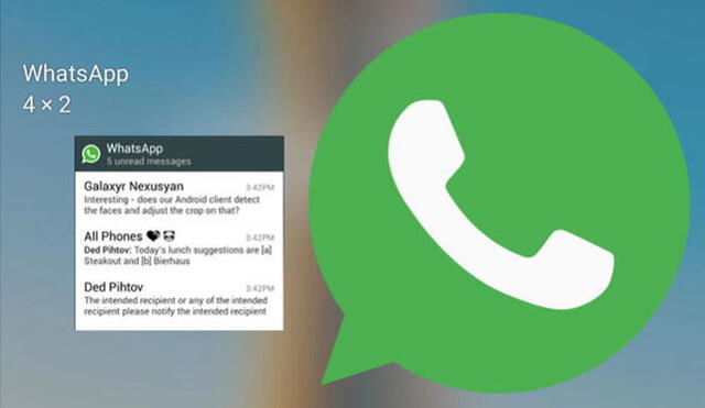 Este truco de WhatsApp solo funciona en Android. Foto: composición LR/captura de La República