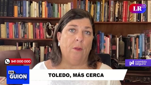 RMP manifestó que Alejandro Toledo iría a Diroes donde está Pedro Castillo y Alberto Fujimori. Foto: captura/"Sin guion". Video: La República