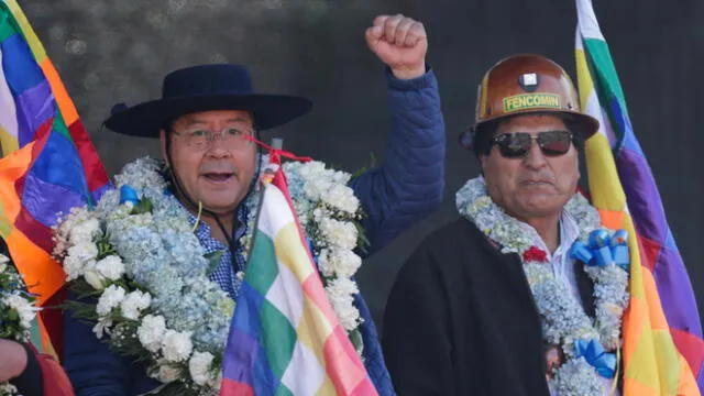 El presidente de Bolivia, Luis Arce, enfrenta una crisis económica por la caída de las reservas y la escasez de dólares. Foto: Infobae