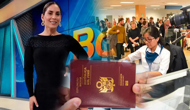 La mujer de prensa fue impedida de tomar un vuelo por presunta irregularidad de Migraciones con su pasaporte. Foto: composición/LR/Instagram Pamela Acosta/Andina/difusión