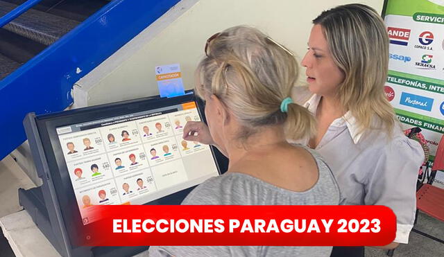Se habilitaron máquinas de prueba para las Elecciones Paraguay 2023 en el extranjero. Foto: Justicia Electoral/Twitter