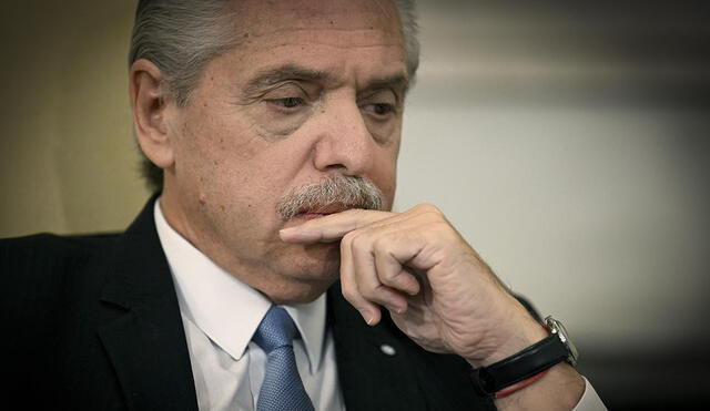 Alberto Fernández no postulará a las elecciones generales de octubre de 2023. Foto: AFP