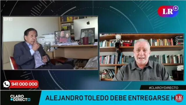 Augusto Álvarez Rodrich habló sobre la extradición de Alejandro Toledo. Foto:  LR+ / Video LR+