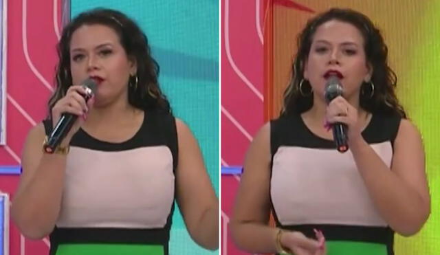 Flor Polo se manifiesta tras ser denunciada por Néstor Villanueva. Foto: Captura América TV