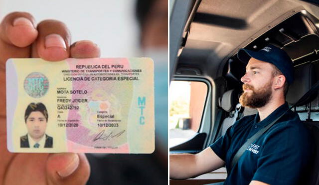 Una licencia de conducir A4 es la más alta que existe en el Perú. Foto: composición LR/ Gob.pe/iStock