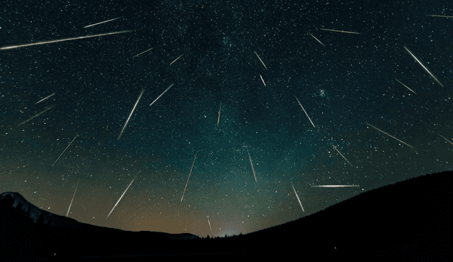 En su etapa de máxima actividad, las Líridas pueden producir hasta 18 meteoros por hora. Foto: Lowell Observatory