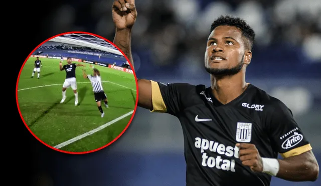 Aldair Rodríguez marcó el primer gol de Alianza Lima en la victoria 2-1 por Copa Libertadores. Foto: composición LR/GLR/archivo/captura de ESPN