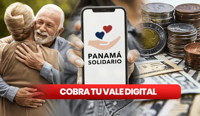 El último pago del Vale Digital, en este mes de abril 2023, solo podrá cobrarse por la plataforma de Listo Wallet. ¿Aún no sabes cómo recibirlo? Foto: composición LR/Freepik/Panamá Solidario/Gobierno de Panamá