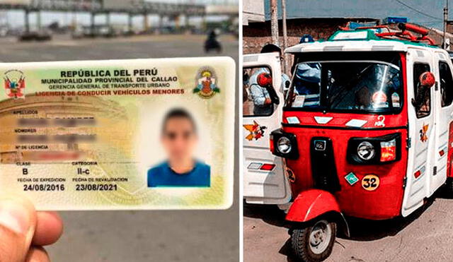 Conoce qué requisitos necesitas para sacar una licencia de conducir para mototaxi. Foto: composición LR/ difusión/ archivo LR