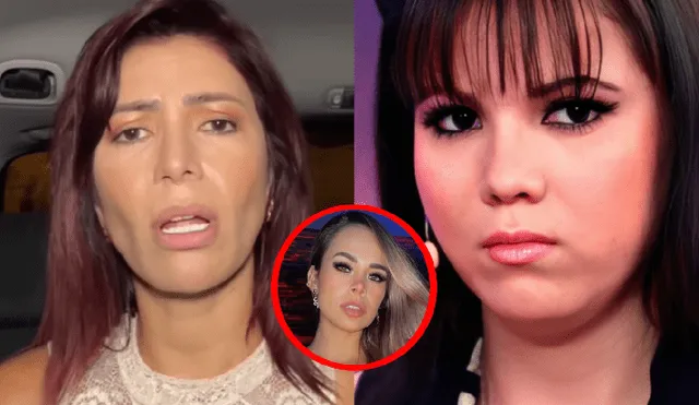 Milena Zárate le recordó a su hermana el polémico romance que tuvo con Edwin Sierra cuando era su pareja. Foto: YouTube/Milena Zárate/Latina/Instagram/Jossmery Toledo