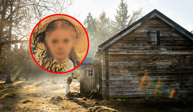 En el cuadro, se veía a una niña con el rostro idéntico al de Barney. Foto: composición LR/National Geographic/Telemundo