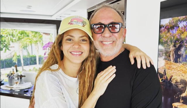 Shakira se reunió con el productor que grabó 2 de sus más grandes éxitos como "Ciega, sorda, muda" y "Whenever, wherever". Foto: Instagram / Emilio Estefan Jr.