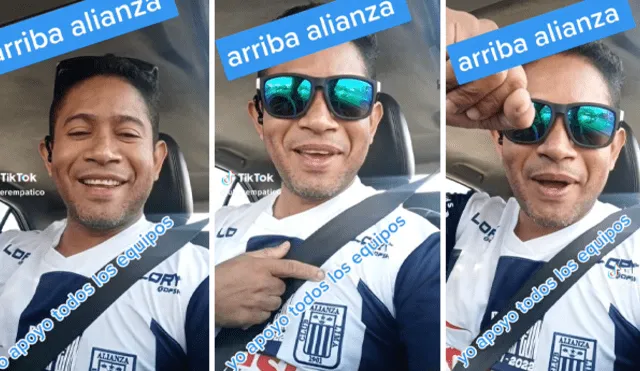 El joven venezolano fue elogiado por hinchas de Alianza Lima. Foto: composición LOL/TikTok