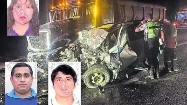 Ingenieros hallan trágica muerte en carretera. Foto: Hechos de Piura