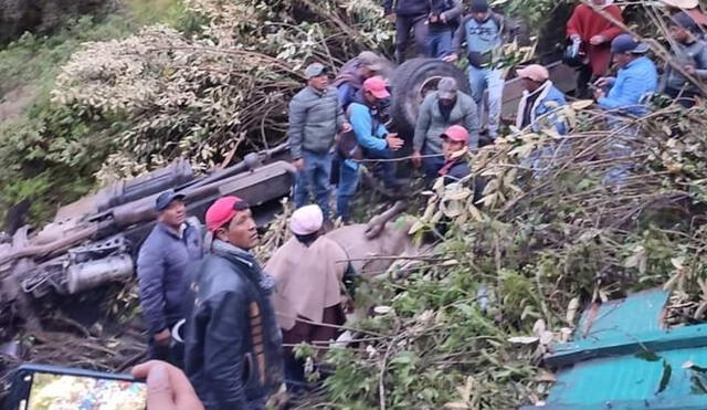 El conductor se habría dado a la fuga. Foto: Cajamarca en Network