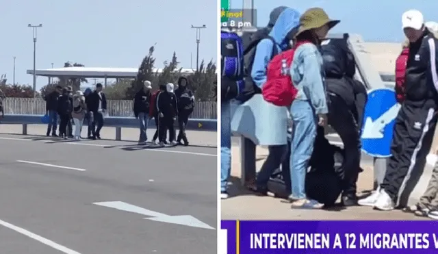 Los vietnamitas no contaban con los documentos requeridos para ingresar al Perú. Foto: composición LR / captura de video / Latina. VIDEO: Latina