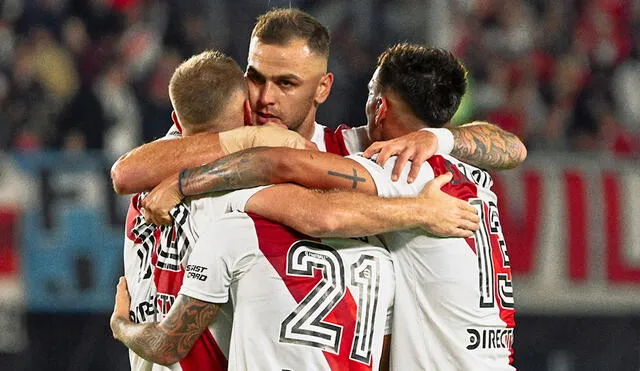 River Plate es el líder absoluto de la liga argentina y le saca 6 puntos a San Lorenzo. Foto: River