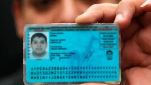 El código único de identificación puede ser un número o una letra. Foto: Reniec