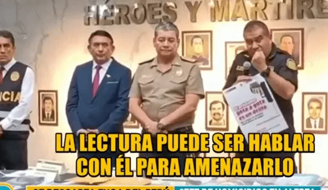 General Arriola denuncia amenazas contra el coronel Víctor Revoredo. Foto: captura de ATV | Video: ATV