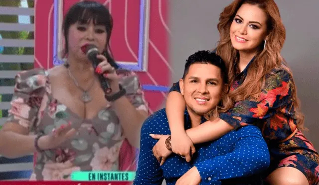 Susy Díaz apareció en televisión nacional para criticar a su exyerno Néstor Villanueva. Foto: Composición LR/ América TV/ Instagram