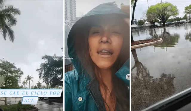 Katty Villalobos viajó a Miami para cubrir una nota. Foto: composición LR/Instagram - Video: Instagram