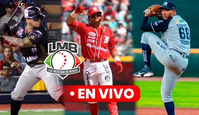 La Liga Mexicana de Béisbol 2023 inicia su segunda tanda de series. Foto: composición LR/Leones de Yucatán/Diablos Rojos del México/Sultanes de Monterrey