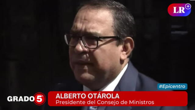 David Gómez Fernandini comenta las declaraciones de Otárola sobre nuevos ministros. Foto/Video: Grado 5/LR+