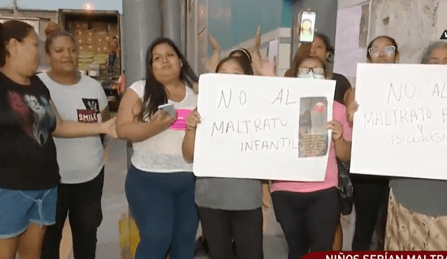 Madres piden que directora del colegio se pronuncie al respecto. Foto: captura ATV | Video: ATV