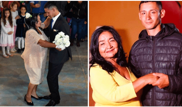 Rufina y Juan recibieron lavadora, cocina, licuadora, set de ollas y hasta hospedaje para su luna de miel como regalos de boda. Foto: SNT Paraguay