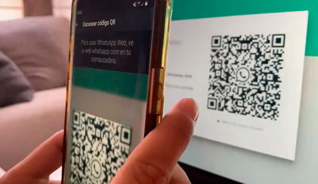 Solo tendrás que escanear el código QR de WhatsApp Web la primera vez. Foto: La Sexta