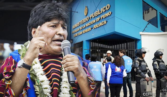 Evo Morales es investigado por el presunto delito de atentado contra la integridad nacional y traición a la patria. Foto: composición LR/AFP/@Defensoria_Peru/Twitter