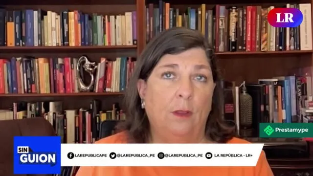 Rosa María Palacios se refiere a Maurate. Foto/Video: LR+