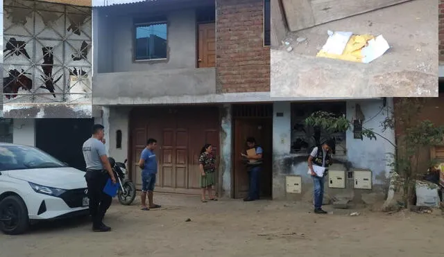 Agentes de Investigación Criminal llegaron para hacer las averiguaciones del caso. Foto: cortesía