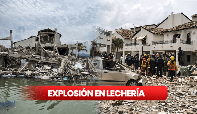 Hasta la actualidad se desconocen las causas oficiales de la explosión en Lechería. Foto: composición LR/Manuel Ferreira