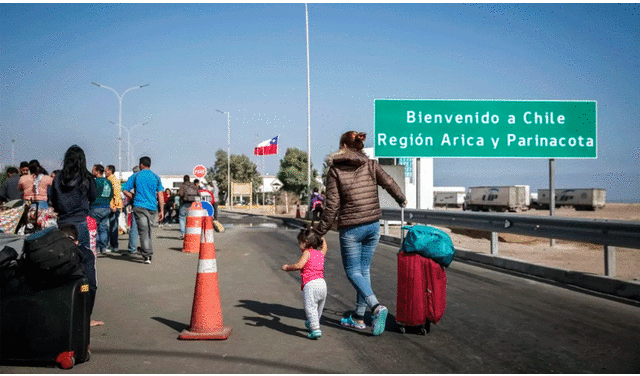 La gran mayoría de personas que se presentan en la zona de frontera para pasar al Perú plantean que su ingreso va a ser en tránsito. Foto: El Pitazo